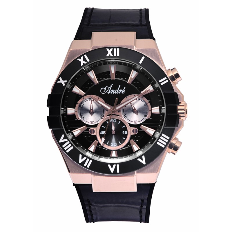 Reloj Deportivo Negro Andre 3-2012h